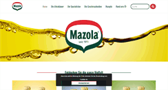 Desktop Screenshot of mazola.de